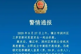 镇江10岁男孩家中被害，嫌疑人落网图片