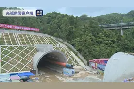 赣深高铁建设取得重要突破！广东段最长隧道全线贯通图片