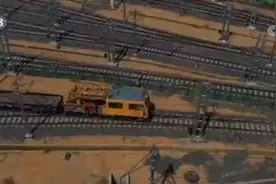 广西南宁：全自动地铁车辆基地正式落成图片
