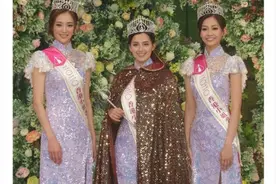 香港小姐出炉，冠军谢嘉怡被赞是近年“最靓混血儿佳丽”图片