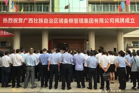 守住管好粮仓 广西储备粮管理集团有限公司挂牌成立图片