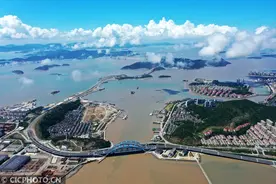 浙江舟山：新江南大桥将通车图片