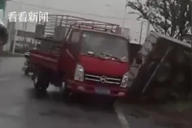 卡车侧翻50只羊“越狱”司机哭了又笑了：一只没少图片