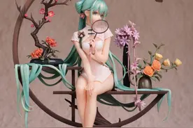 温婉国风美少女！初音未来韶华涂装完成：1315元图片