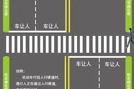 罚款50元扣3分！机动车如何礼让行人 成都交警手把手“示范”图片