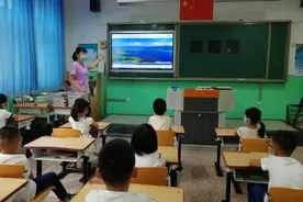 开学第一课，密云中小学生共话“水库精神”图片