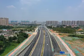 潭州大道快改工程已完成路面改造图片