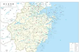 最新版浙江省标准地图来了图片