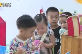 萌娃开学日，崇明幼儿园准备充足秩序井然图片