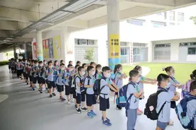 开学啦！未来可期，同济附属学校的少年们图片