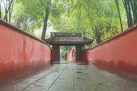 相识成都细雨中图片