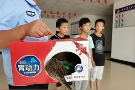 九江公安：我在马路边捡到一只鸟，把它交到警察叔叔手里边图片