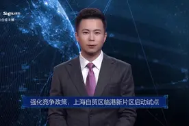 AI合成主播丨强化竞争政策，上海自贸区临港新片区启动试点视频封面