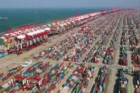 洋山港水域通航“新规”施行一周年后有啥变化图片