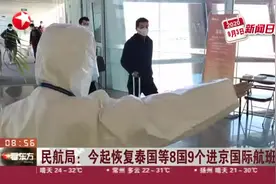 民航局：今起恢复泰国等8国9个进京国际航班视频封面
