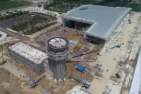 菏泽机场加速建设，预计年底通航运营图片