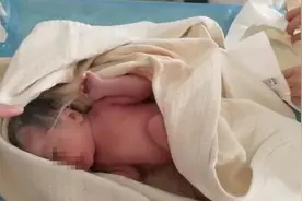女子公厕15分钟生下女婴遗弃纸篓，丈夫竟然都不知道妻子怀孕图片