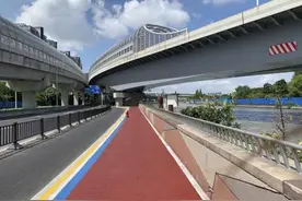 长宁苏州河健身道西延伸段建设进展如何？一波美图抢先看图片