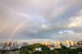 不下雨也会有彩虹吗？图片