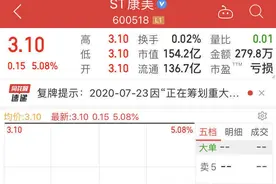 国资出手，“造假王”康美药业被托管，300亿元人参等存货再受质疑图片