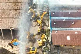 大坦沙岛河沙村开拆 全岛更新改造再提速图片