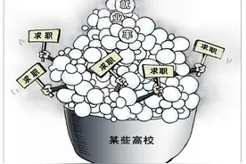 碰到核查就说在做自媒体！高校就业率“掺水”让学生很受伤图片