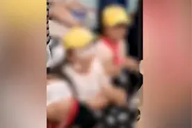 杭州一小学误开紫外线灯5个小时，致100余名学生眼睛被灼伤，校方回应图片
