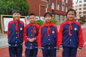 宁夏银川4名小学生扶起跌倒老人，下周一学校将全校表彰图片