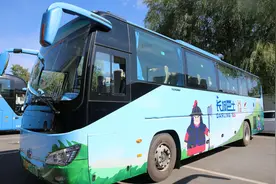 八达岭首条直通车“长城巴士”9月5日正式开通图片