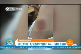好友相约“撸猫”，结果“中招”了，6人一起患上猫癣视频封面