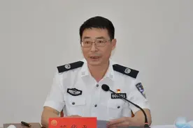 山东省副省长、省公安厅厅长范华平，兼任山东警察学院院长图片