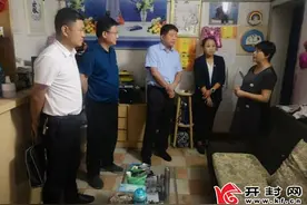 顺河回族区区长王荧到基层调研指导工作图片