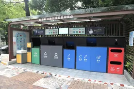 小区垃圾分类怎么做？读特记者带你看“模范生”彩田村垃圾分类现场图片