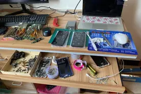 组装一台机只要5分钟！你买的华为手机可能是桂林某村的山寨货图片