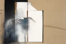 培根绝笔《公牛研究》将展，“人与野兽”记录生命边缘的画家图片
