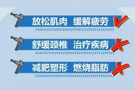 筋膜枪减肥就是“智商税”，但用得好它真能放松肌肉图片