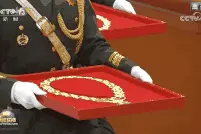 刚强现场见证授勋仪式 有三个细节让他印象深刻图片