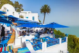 北非浪漫之城 惊艳突尼斯蓝白小镇图片