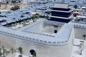 感悟忻州古城墙图片
