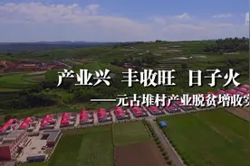 奋斗的幸福｜“产业兴 丰收旺 日子火”——元古堆村产业脱贫增收实录视频封面