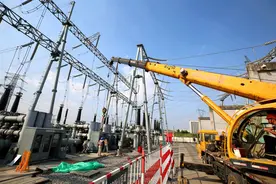合肥220千伏云谷路变电站重建工作计划下周完工图片