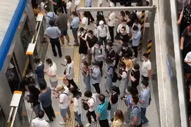 大V吹捧日本地铁秩序好，网友揭穿：这不是西二旗么图片