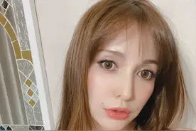 古早混血模特藤井莉娜宣布当妈 曾与汪东城传绯闻图片