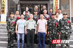 武冈市秦桥镇：举行新兵入伍欢送会图片