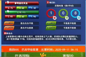 【热门赛事】2场瑞超开单固 巴甲/美职足精彩竞猜图片