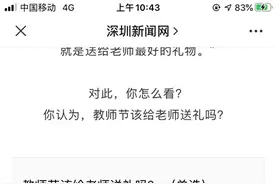 教师节到底要不要给老师送礼？调查显示反对者居多图片