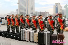 送新兵 踏征程 淄博火车站启动入伍新兵运输工作图片