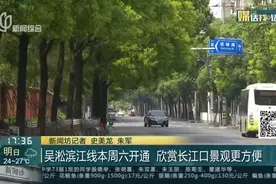 吴淞滨江线本周六开通  欣赏长江口景观更方便视频封面