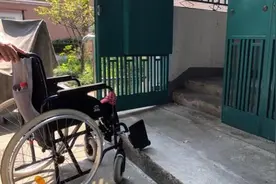 骨折残障老人呼吁增设无障碍通道，为何遇到不少反对声？图片