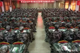 西充县2020年预定新兵役前教育训练全面展开图片